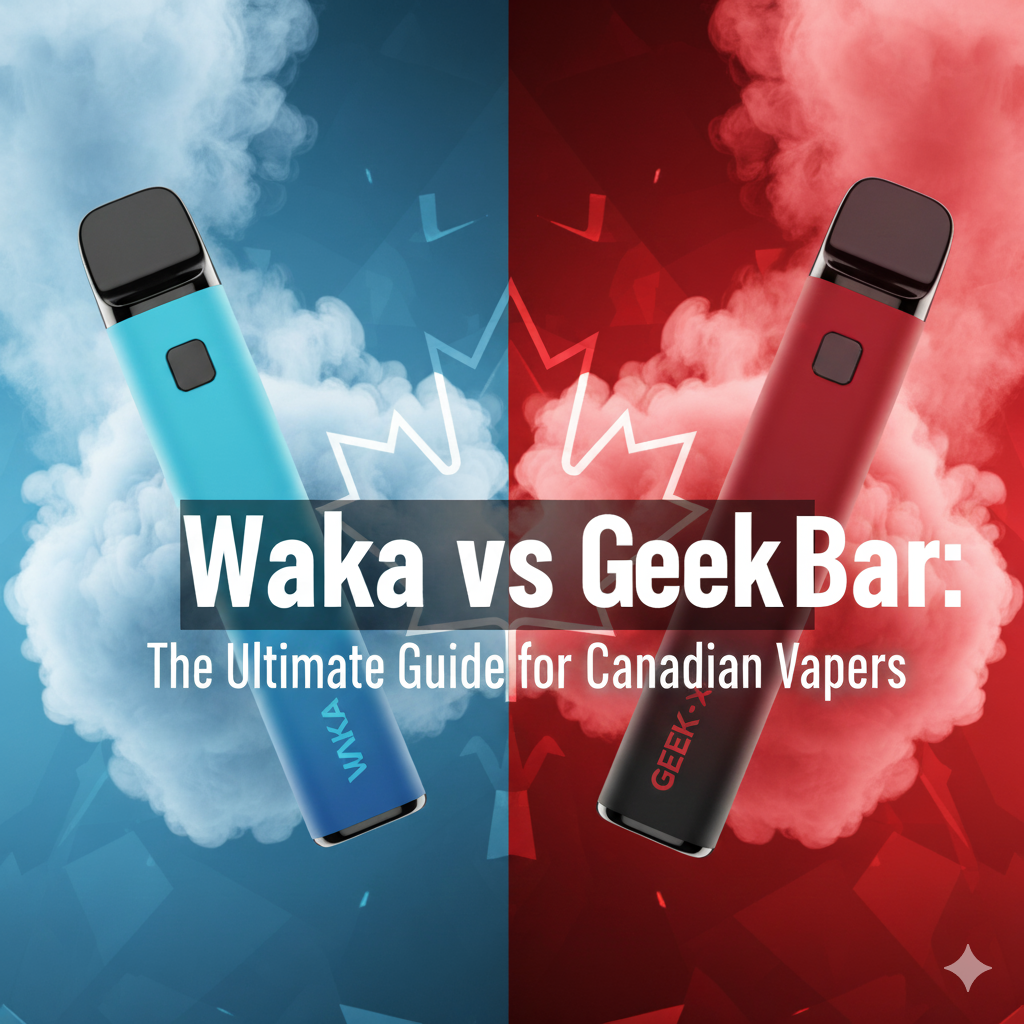 Waka vs Geek Bar: The Ultimate Guide for Canadian Vapers - Vape Cloud Waka vs Geek Bar: The Ultimate Guide for Canadian Vapers - Vape Cloud