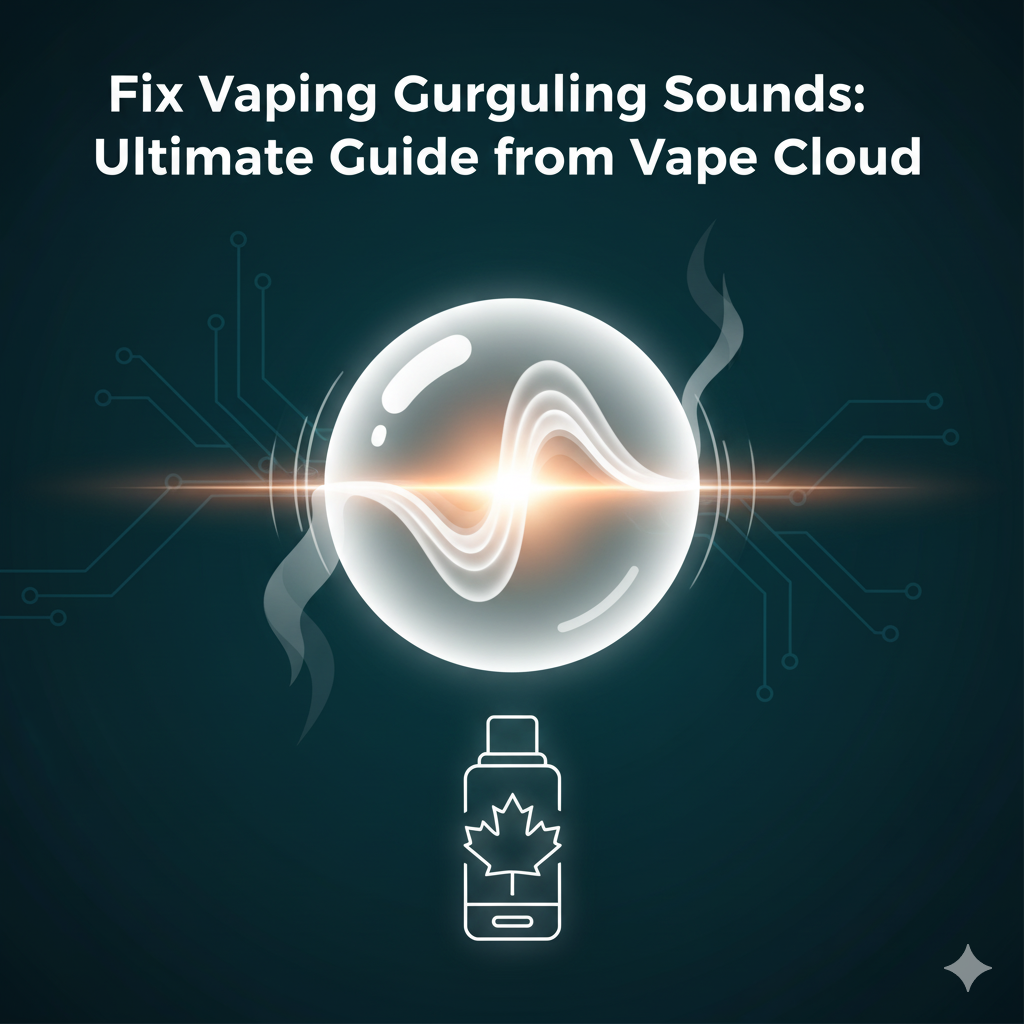 Fix Vaping Gurgling Sounds: Ultimate Guide from Vape