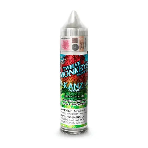 Twelve Monkeys Freebase E-Liquid Collection Pacific Smoke 60ml-6mg-ON-Tax-Ice-Age-Kanzi-Iced 47.50 Vape Cloud