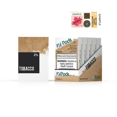 Z Pods | Vape Cloud Canada Smoke Arsenal 20mg-ON-Tax-Tobacco 21.50 Vape Cloud