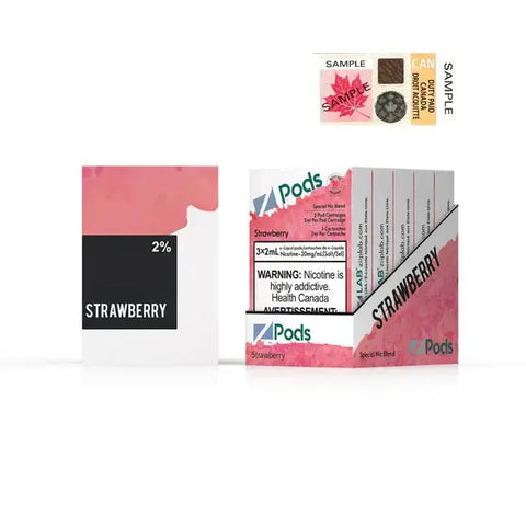 Z Pods | Vape Cloud Canada Smoke Arsenal 20mg-Supreme-Nic-Strawberry 17.99 Vape Cloud