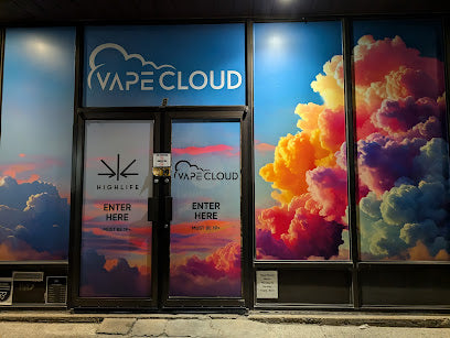 Exterior view of a vape store in Strathroy.