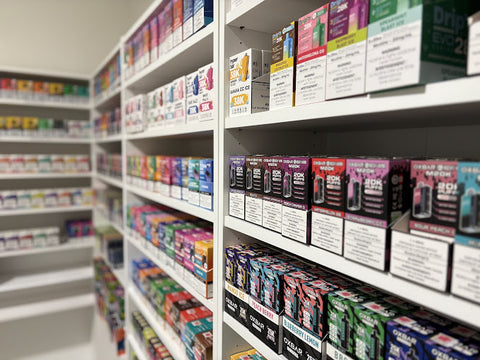 Interior of the Vape Cloud vape store in Ingersoll, ON