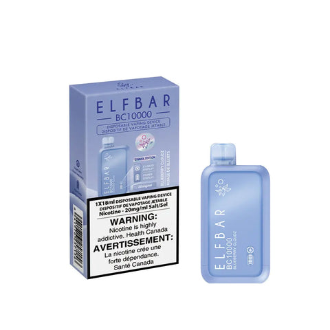 Elf Bar BC10K - Vape Cloud Canada Smoke Arsenal 20mg ON Tax / Blueberry Cloudz 36.99 Vape Cloud