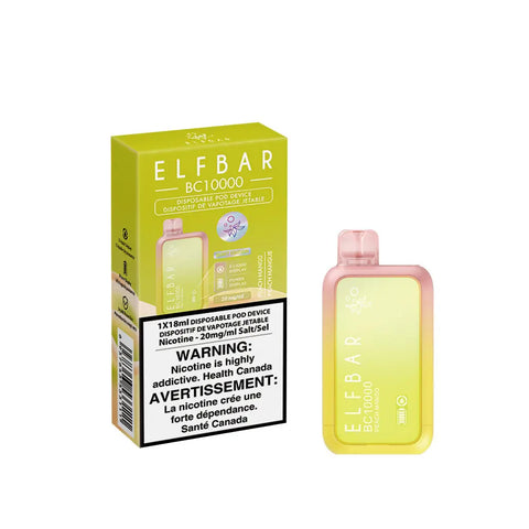 Elf Bar BC10K - Vape Cloud Canada Smoke Arsenal 20mg ON Tax / Peach Mango 36.99 Vape Cloud