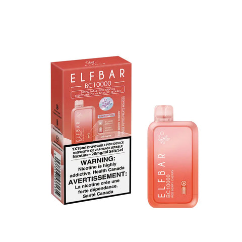 Elf Bar BC10K - Vape Cloud Canada Smoke Arsenal 20mg ON Tax / Red Berry Cherry 36.99 Vape Cloud