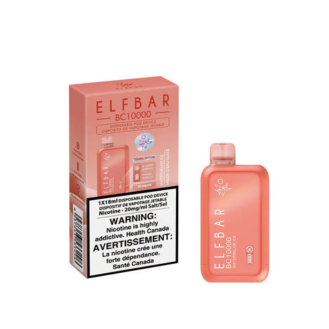 Elf Bar BC10K - Vape Cloud Canada Smoke Arsenal 20mg ON Tax / Watermelon Ice 36.99 Vape Cloud