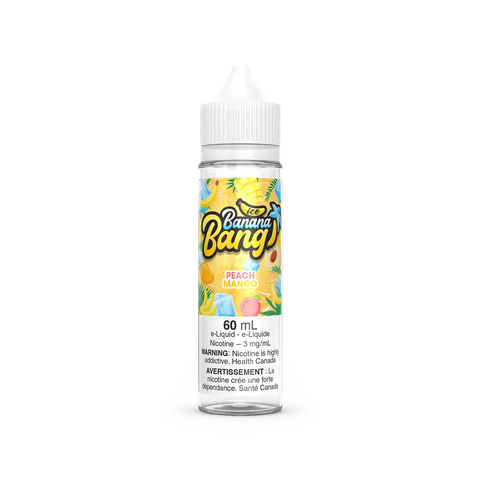 Banana Bang Ice Freebase & Salt E-Liquid | Vape Cloud Canada Valor 60ml / 0mg / Peach Mango Ice 47.50 Vape Cloud