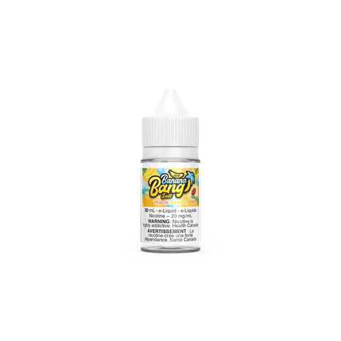 Banana Bang Ice Freebase & Salt E-Liquid | Vape Cloud Canada Valor 30ml / 20mg / Peach Mango Ice 33.75 Vape Cloud