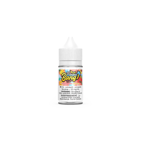 Banana Bang Ice Freebase & Salt E-Liquid | Vape Cloud Canada Valor 30ml / 20mg / Strawberry Orange Ice 33.75 Vape Cloud