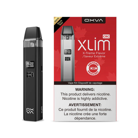 OXVA XLIM CRC | Vape Cloud Canada Nimbus Distro Black 32.99  Vape Cloud