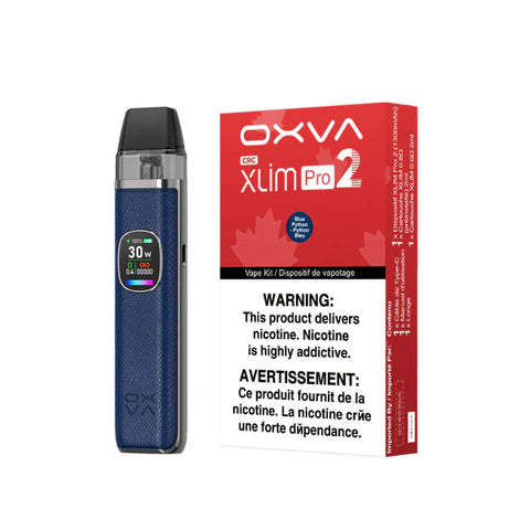 Oxva Slim Pro Pod Kit 2 | Vape Cloud Canada Nimbus Distro Blue Python 43.99  Vape Cloud