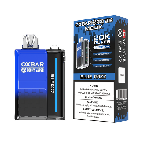 OxBar M20K | Vape Cloud Canada Nimbus Distro 20mg ON Tax / Blue Razz 41.99 Vape Cloud