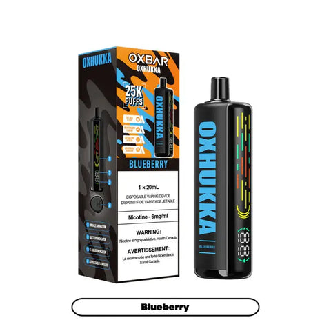 OxBar Oxhukka | Vape Cloud Canada Nimbus Distro 20mg-ON-Tax-Blueberry 40.99 Vape Cloud