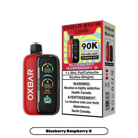 Rocky Vapor Oxbar Maglink Starter Kit | Vape Cloud Canada Vape Cloud Blueberry Raspberry 44.99  Vape Cloud