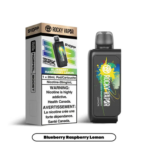 OxBar X Rocky Vapor - Svopp 32k | Vape Cloud Canada Nimbus Distro 20mg-ON-Tax-Blueberry-Raspberry-Lemon-Svopp-32k 33.99 Vape Cloud