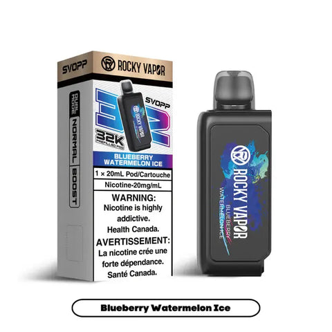 OxBar X Rocky Vapor - Svopp 32k | Vape Cloud Canada Nimbus Distro 20mg-ON-Tax-Blueberry-Watermelon-Ice-Svopp-32k 33.99 Vape Cloud