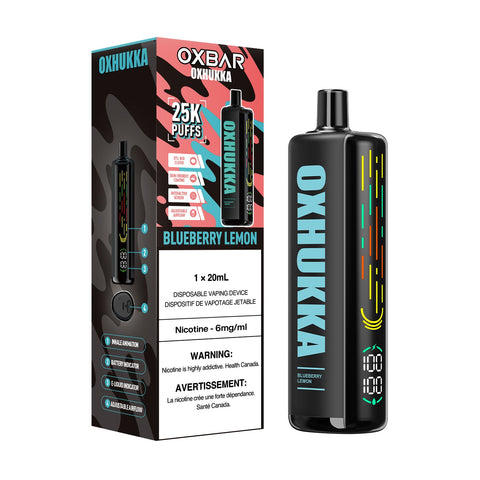 OxBar Oxhukka | Vape Cloud Canada Nimbus Distro 20mg ON Tax / Blueberry Lemon 40.99 Vape Cloud