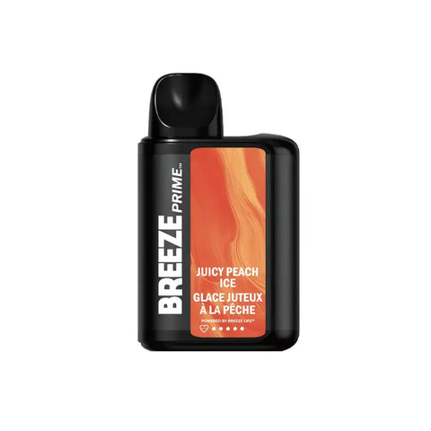 Breeze Prime - Juicy Peach Ice | Vape Cloud Canada Smoke Arsenal