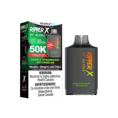 Ripper X - 50K pods Vape Cloud Bubbly-Strawberry 42.50 Vape Cloud
