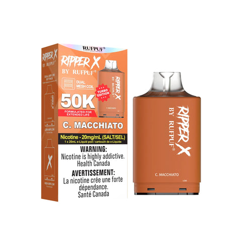 Ripper X - 50K pods Vape Cloud C.Macchiato 42.50 Vape Cloud