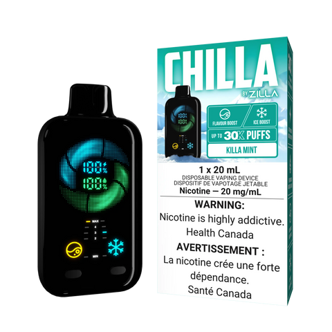 Chilla by Zilla -  Killa Mint | Vape Cloud Canada Valor    Vape Cloud