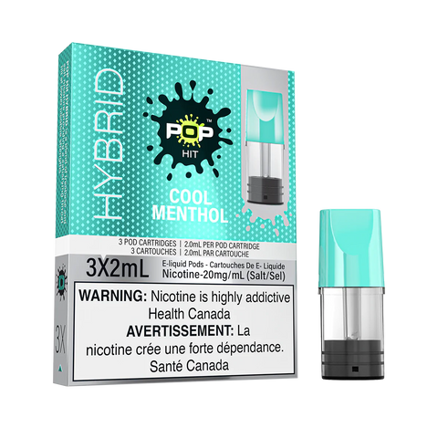 Pop Pods Hybrid | Vape Cloud Canada Smoke Arsenal 20mg ON Tax / Cool Menthol 21.99 Vape Cloud