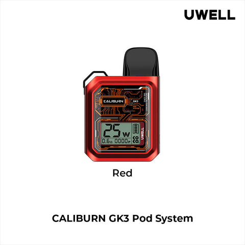 Uwell - Caliburn GK3 Kit | Vape Cloud Canada Valor Red 40.99  Vape Cloud