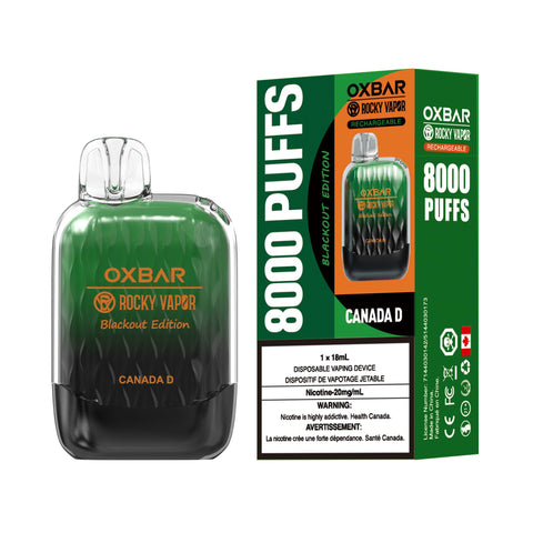 OxBar G8000 | Vape Cloud Canada Nimbus Distro 20mg ON Tax / Canada D 33.99 Vape Cloud
