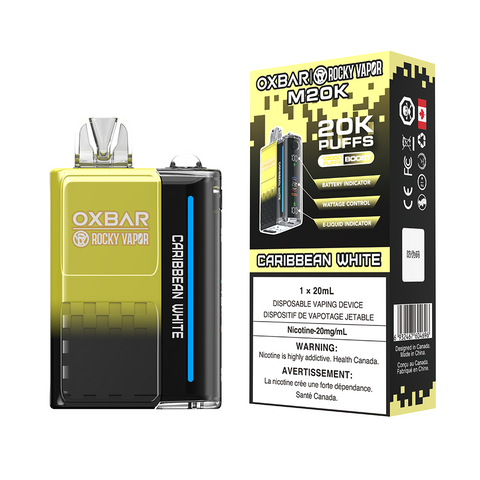 OxBar M20K | Vape Cloud Canada Nimbus Distro 20mg ON Tax / Caribbean White 41.99 Vape Cloud