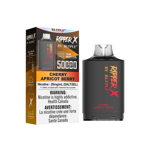 Ripper X 50k Pods | Vape Cloud Canada GCore Cherry Apricot Berry 38.99 Vape Cloud