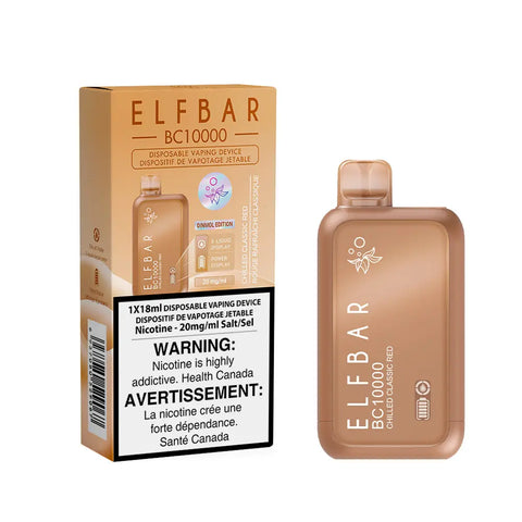 Elf Bar BC10K - Vape Cloud Canada Smoke Arsenal 20mg ON Tax / Chilled Classic Red 36.99 Vape Cloud