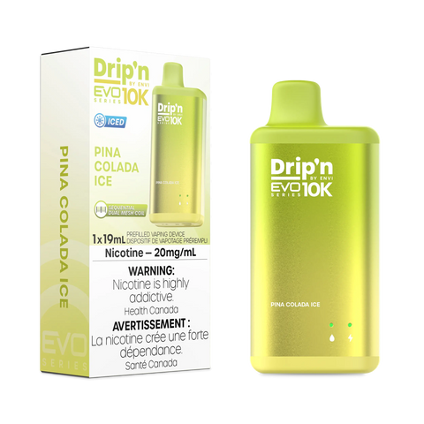 Drip'n EVO 10K | Vape Cloud Canada Pacific Smoke 20mg ON Tax / Pina Colada Ice 37.99 Vape Cloud