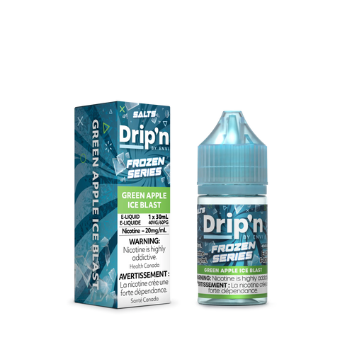 Drip'n by Envi Frozen E-Liquid | Vape Cloud Canada Pacific Smoke 20mg ON Tax / Green Apple Ice Blast 33.75 Vape Cloud