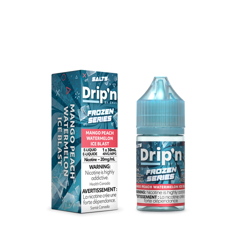 Drip'n by Envi Frozen E-Liquid | Vape Cloud Canada Pacific Smoke 20mg ON Tax / Mango Peach Watermelon Ice Blast 33.75 Vape Cloud