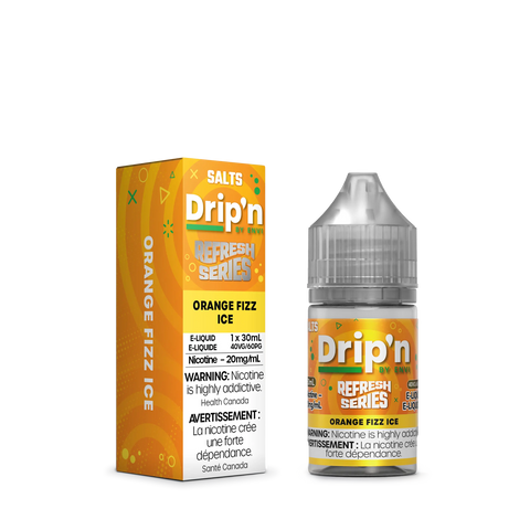 Drip'n by Envi Refresh E-Liquid | Vape Cloud Canada Pacific Smoke 20mg ON Tax / Orange Fizz Ice 33.99 Vape Cloud