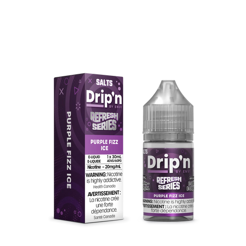 Drip'n by Envi Refresh E-Liquid | Vape Cloud Canada Pacific Smoke 20mg ON Tax / Purple Fizz Ice 33.99 Vape Cloud