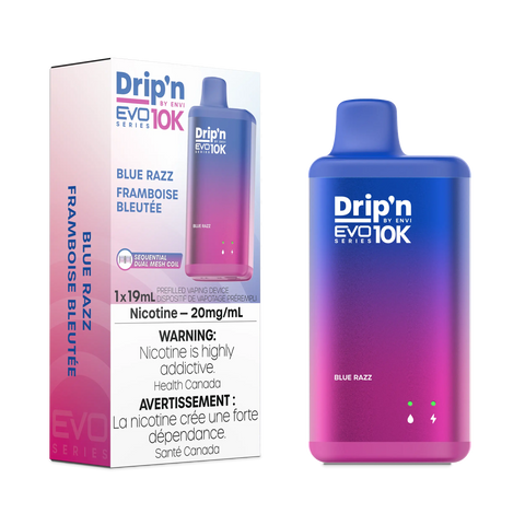 Drip'n EVO 10K | Vape Cloud Canada Pacific Smoke 20mg ON Tax / Blue Razz 37.99 Vape Cloud
