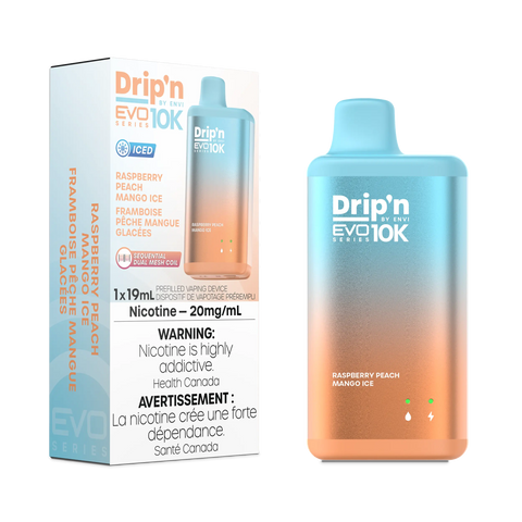 Drip'n EVO 10K | Vape Cloud Canada Pacific Smoke 20mg ON Tax / Raspberry Peach Mango Ice 37.99 Vape Cloud