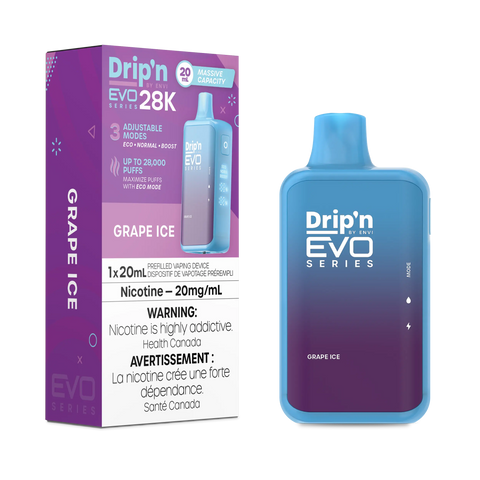Drip'n EVO 28K | Vape Cloud Canada Pacific Smoke 20mg ON Tax / Grape Ice 41.99 Vape Cloud