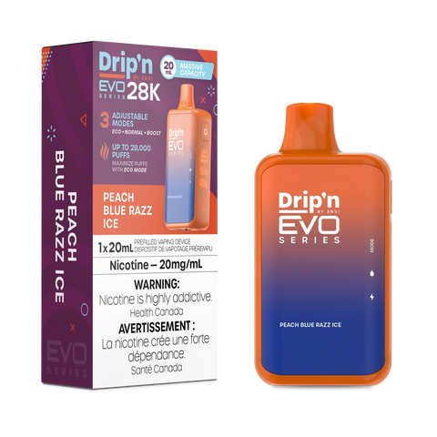 Drip'n EVO 28K | Vape Cloud Canada Pacific Smoke 20mg ON Tax / Peach Blue Razz Ice 41.99 Vape Cloud