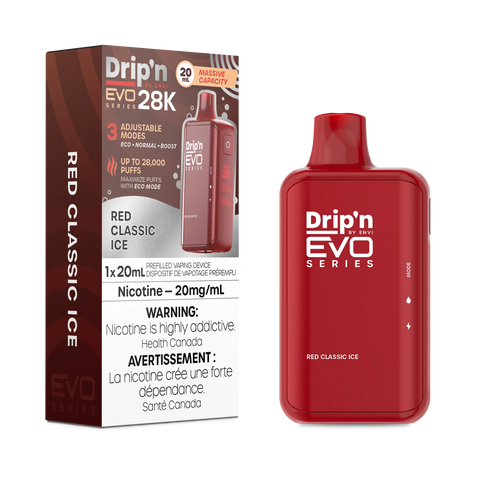Drip'n EVO 28K | Vape Cloud Canada Pacific Smoke 20mg ON Tax / Red Classic Ice 41.99 Vape Cloud
