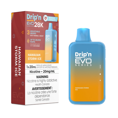 Drip'n EVO 28K | Vape Cloud Canada Pacific Smoke 20mg ON Tax / Hawaiian Storm Ice 41.99 Vape Cloud