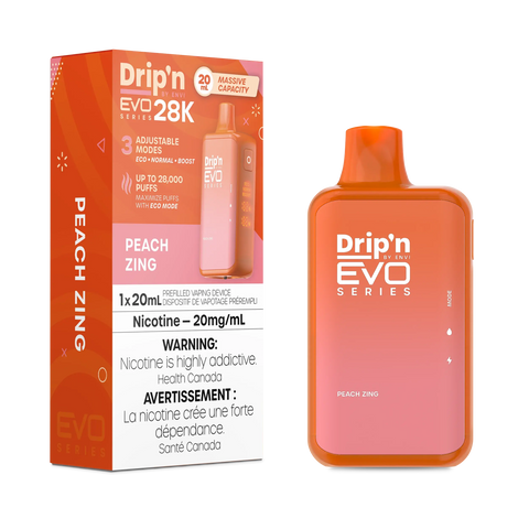 Drip'n EVO 28K | Vape Cloud Canada Pacific Smoke 20mg ON Tax / Peach Zing 41.99 Vape Cloud