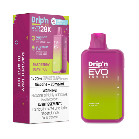 Drip'n EVO 28K | Vape Cloud Canada Pacific Smoke 20mg ON Tax / Raspberry Blast Ice 41.99 Vape Cloud