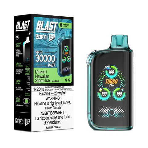 Drip'n by Envi Fasta Blast 30k | Vape Cloud Canada Pacific Smoke 20mg ON Tax / Hawaiian Storm Ice 41.99 Vape Cloud