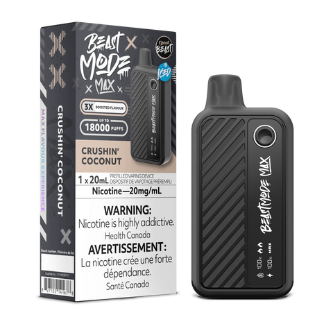 Flavour Beast - Beast Mode Max 18k | Vape Cloud Canada Pacific Smoke 20mg ON Tax / Crushin' Coconut Iced 41.99 Vape Cloud