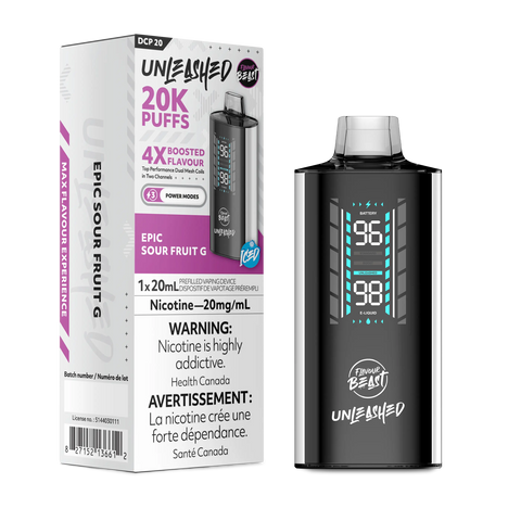 Flavour Beast - DCP Unleashed 20k | Vape Cloud Canada Pacific Smoke Vape Cloud