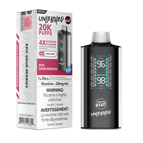 Flavour Beast - DCP Unleashed 20k | Vape Cloud Canada Pacific Smoke Vape Cloud