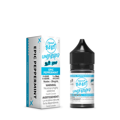 Flavour Beast Unleashed Sippin Nic Salt 30ml Pacific Smoke 30ml / 20mg ON Tax / Epic Peppermint Iced 33.99 Vape Cloud